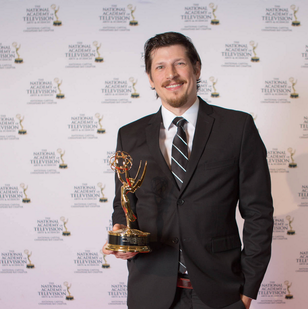 Emmy winner, Christopher Marshall and 